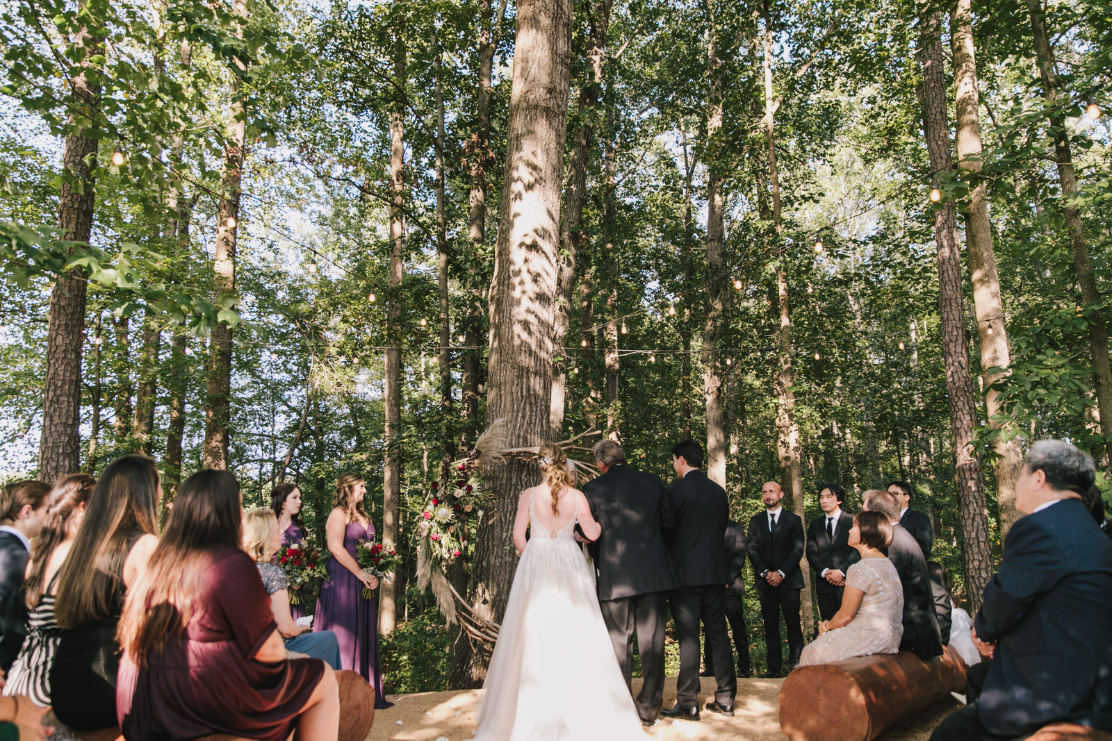 the meadows outdoor ceremony site